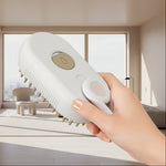 3-in-1 steam pet grooming brush for cats and dogs