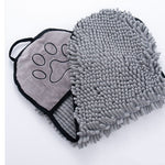 Absorbent cat and dog towel for bath time and swimming
