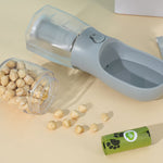 Portable dog water bottle for walks, hiking, and travel