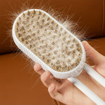 PetLeora 3-in-1 massage and hair removal grooming brush